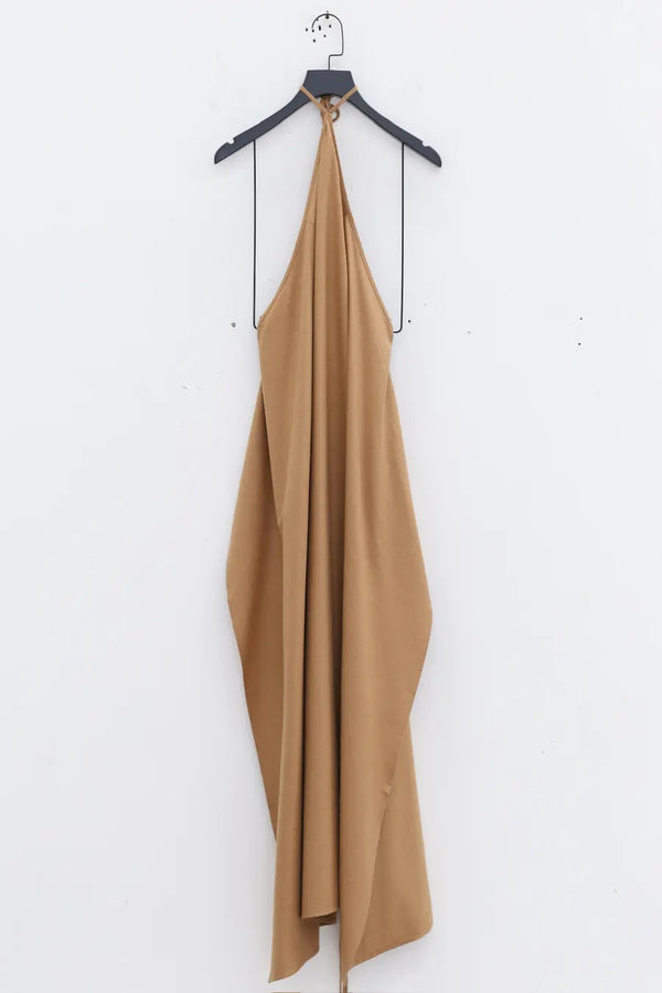 BASERANGE LIGO Dress DRLI-WS-AU23 Bath Brown(DRLI-WS-000)